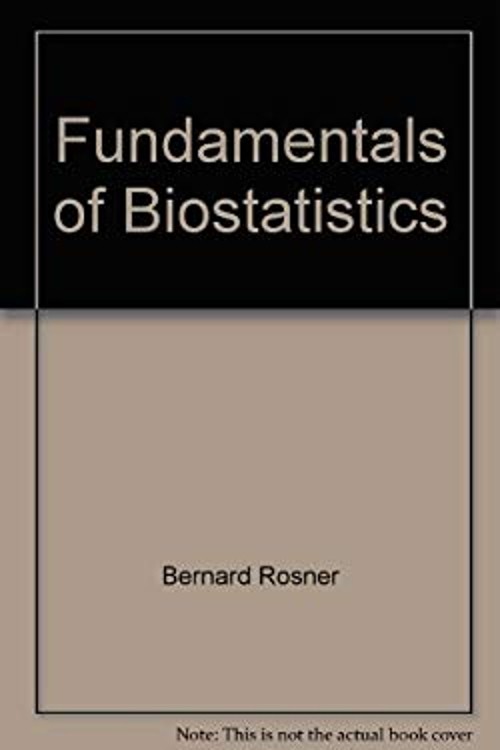 Fundamentals of Biostatistics Paperback Bernard Rosner