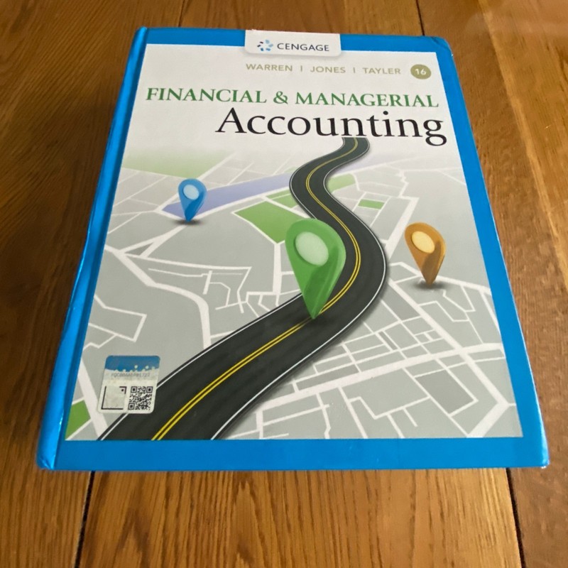 Financial & Managerial Accounting 16th Edition Hardcover