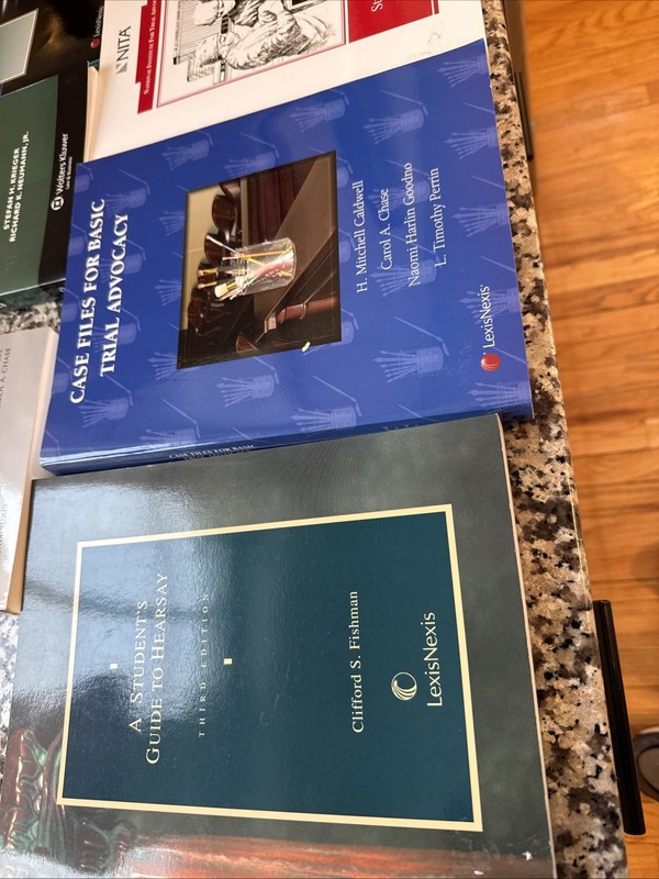 Trial Advocacy & Evidence Law Book Lot (7) – NITA, LexisNexis, Trial Skills gallery