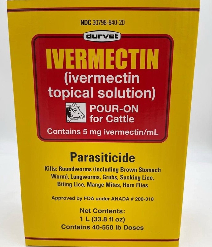 Ivermect 1000 mL Pour-On - Safe and Fast Treatment for Cattle Parasites gallery
