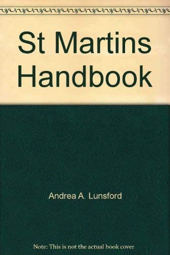 St Martins Handbook, Lunsford, Andrea A.