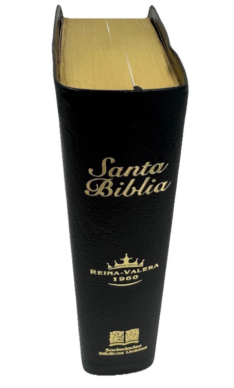 Bíblia mini bolsillo Reina Valera 1960 piel imitación canto dorado gallery