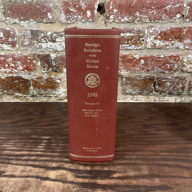 Foreign Relations Of The United States 1949, Volume V, By Department Of State