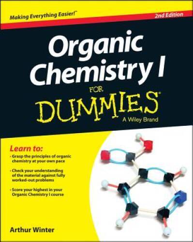 Organic Chemistry I For Dummies - Paperback By Winter, Arthur - GOOD