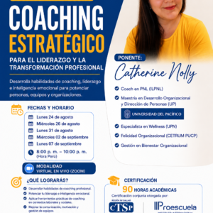 CURSO DE ESPECIALIZACION: COACHING ESTRATEGICO