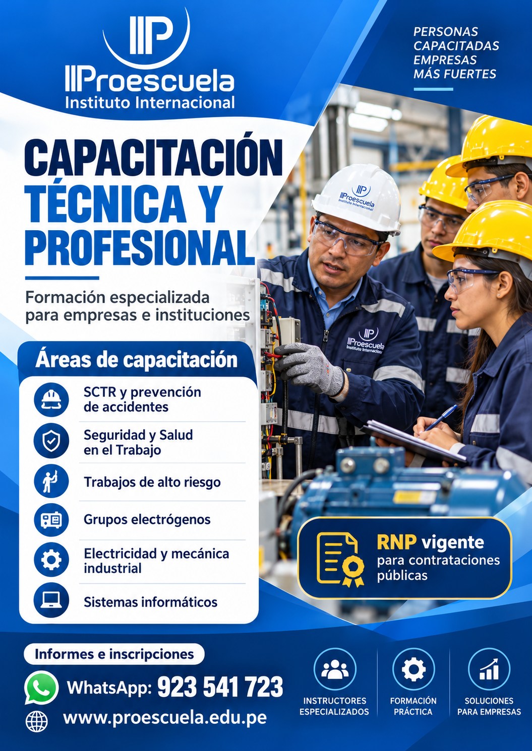 CAPACITACIÓN TÉCNICA Y PROFESIONAL
